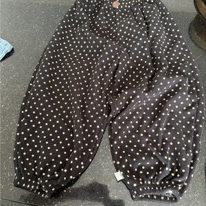 Kids balloon Black Polka Dot Pants